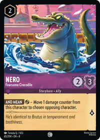 Nero - Fearsome Crocodile #65 (Common)