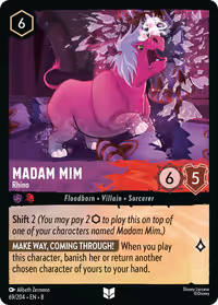 Madam Mim - Rhino #69 (Uncommon)