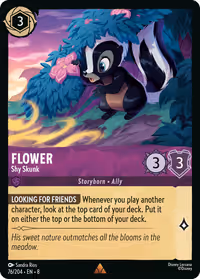 Flower - Shy Skunk #76 (Rare)