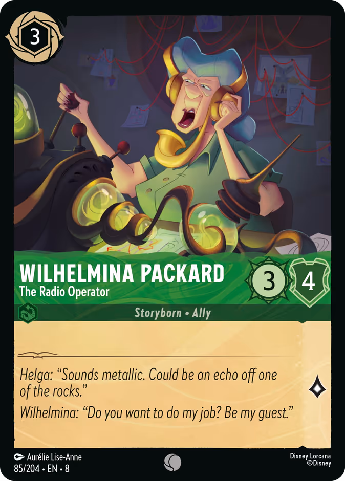 Wilhelmina Packard - The Radio Operator #85 (Common)