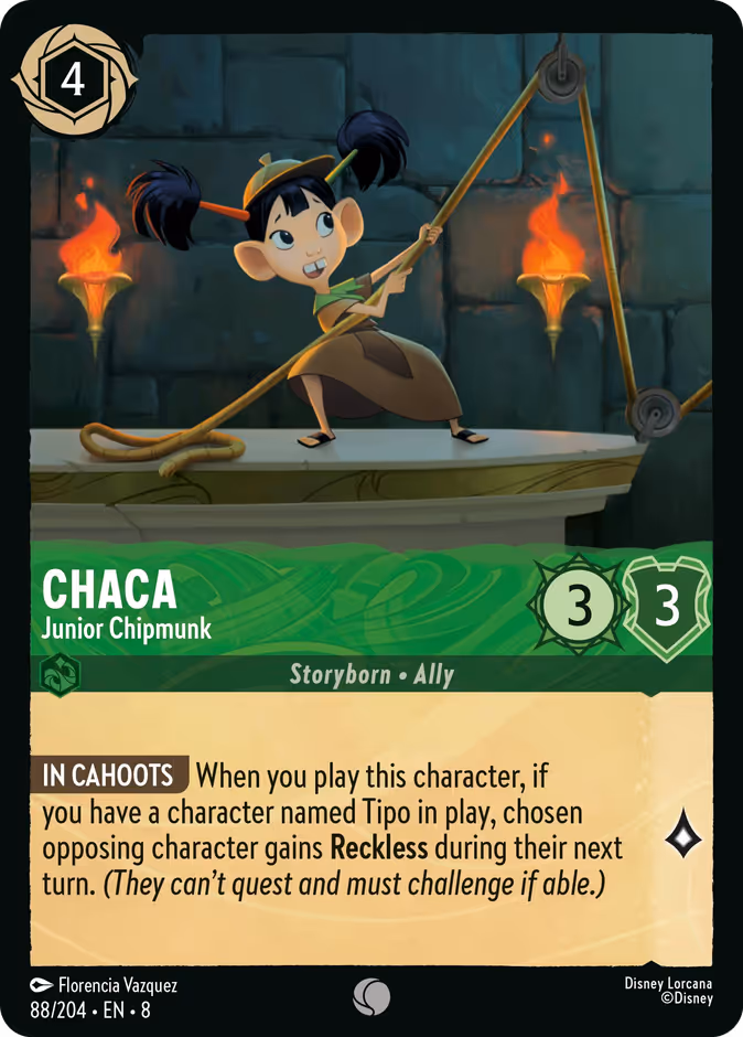 Chaca - Junior Chipmunk #88 (Common)