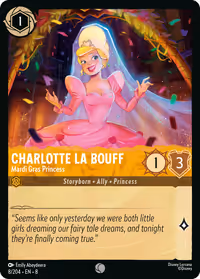 Charlotte La Bouff - Mardi Gras Princess #8 (Common)