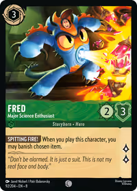 Fred - Major Science Enthusiast #92 (Common)