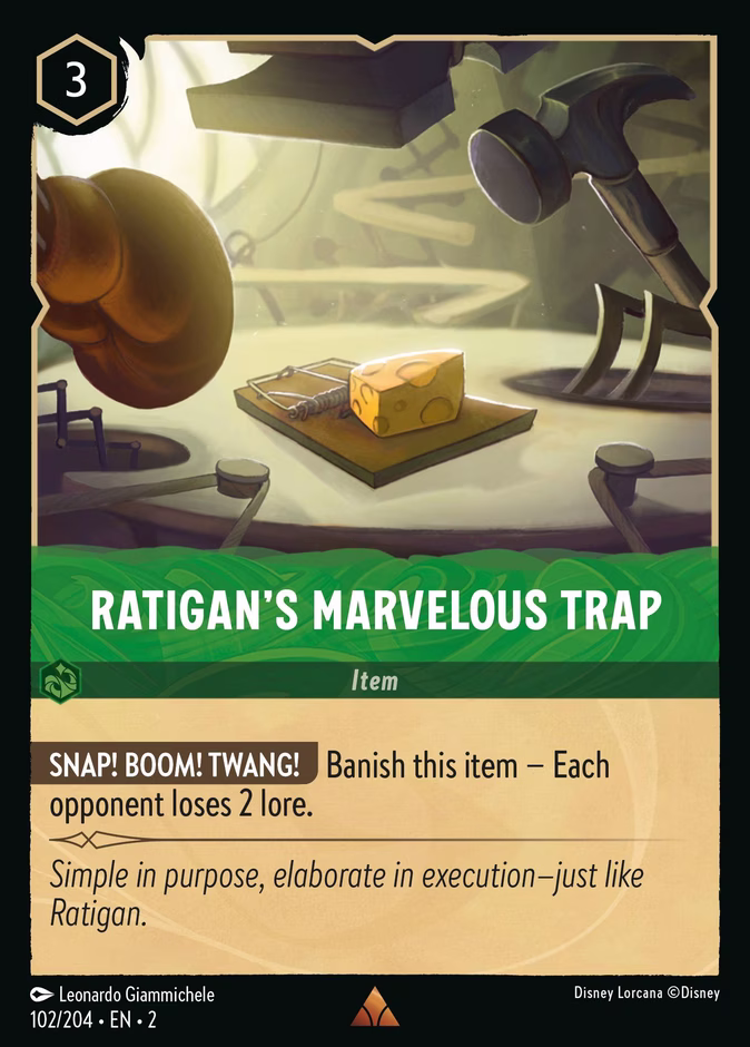Ratigan's Marvelous Trap #102 (Rare)