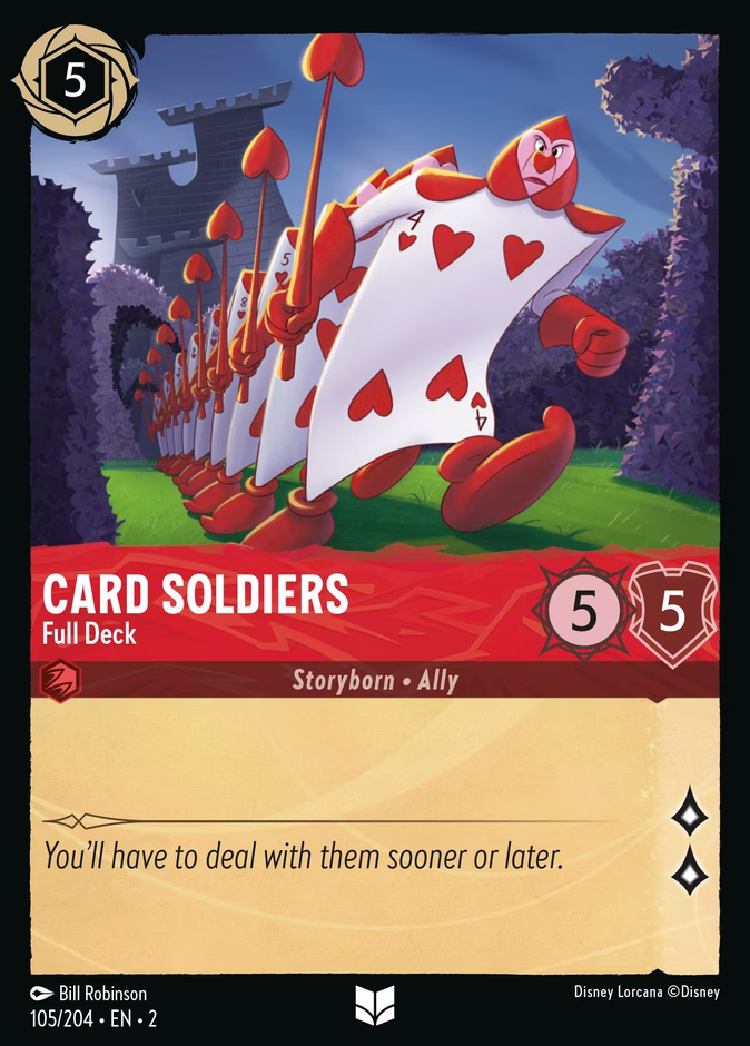 Card Soldiers - Full Deck #105 (Uncommon)