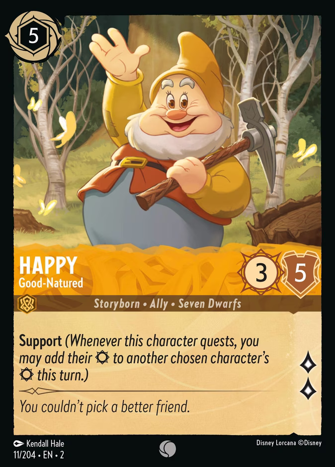 Happy - Good-Natured #11 (Common)