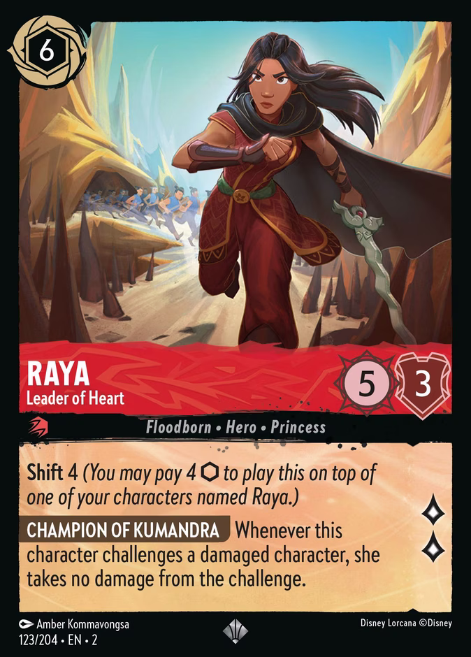 Raya - Leader of Heart #123 (Super_rare)