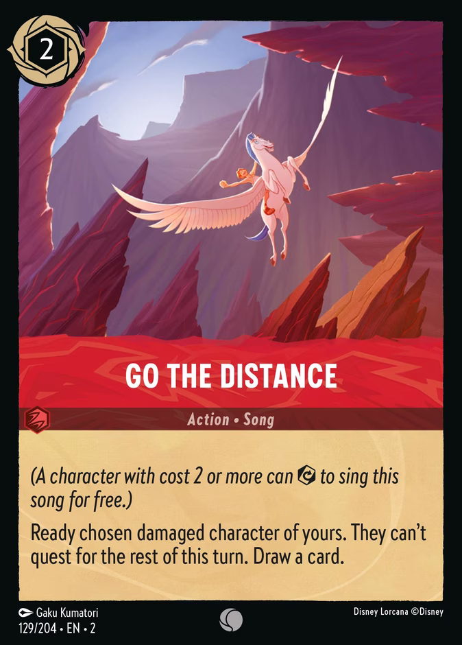 Go The Distance #129 (Common)