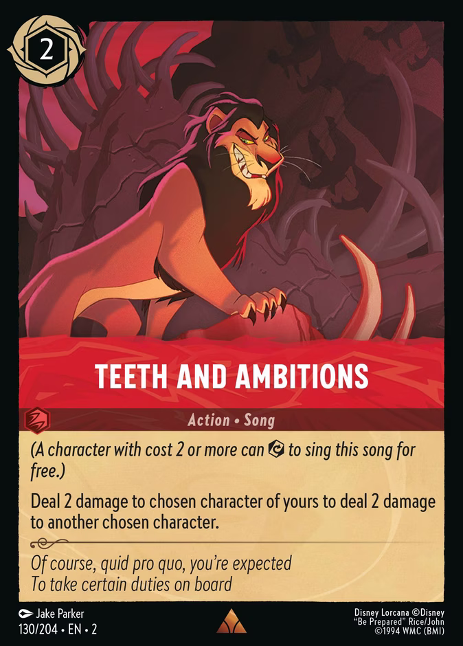 Teeth and Ambitions #130 (Rare)
