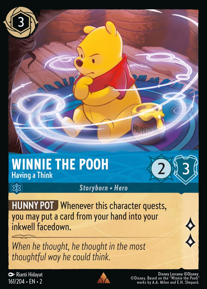 Winnie The Pooh - Having A Think #161 (Rare)