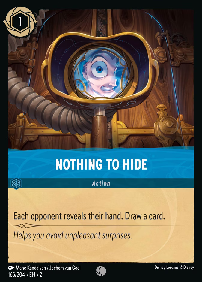 Nothing To Hide #165 (Common)