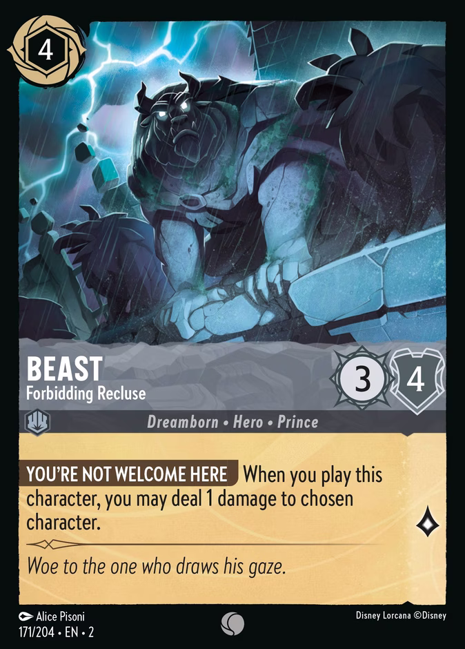 Beast - Forbidding Recluse #171 (Common)