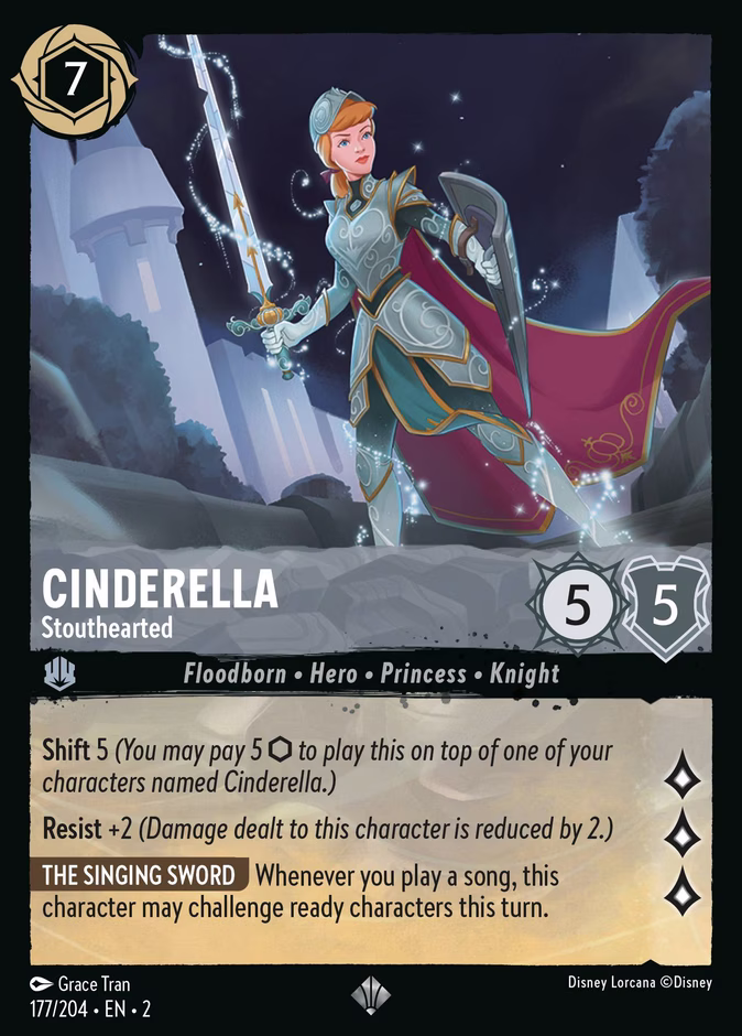 Cinderella - Stouthearted — Disney Lorcana