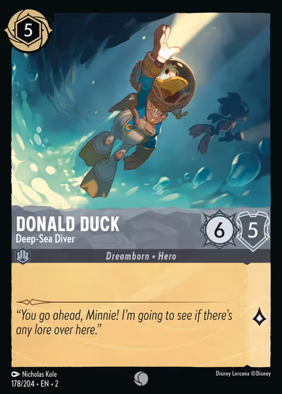 Donald Duck - Deep-Sea Diver