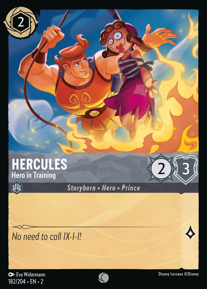 Hercules - Hero In Training #182 (Common)