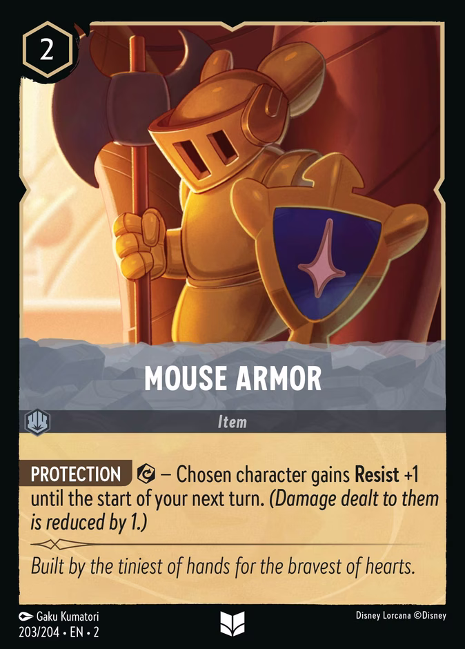 Mouse Armor #203 (Uncommon)