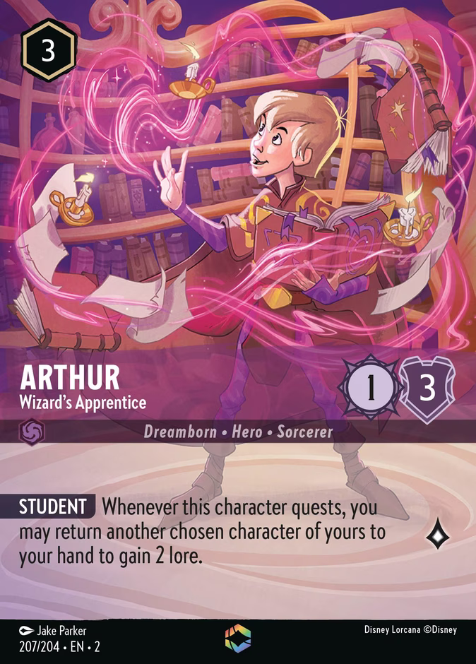 Arthur - Wizard's Apprentice #207 #207 (Enchanted)