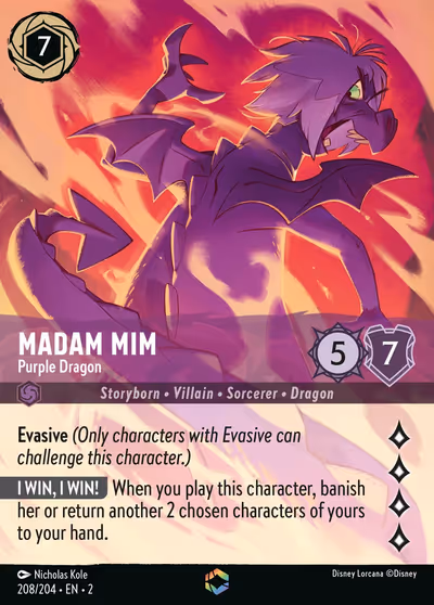 Madam Mim - Purple Dragon #208