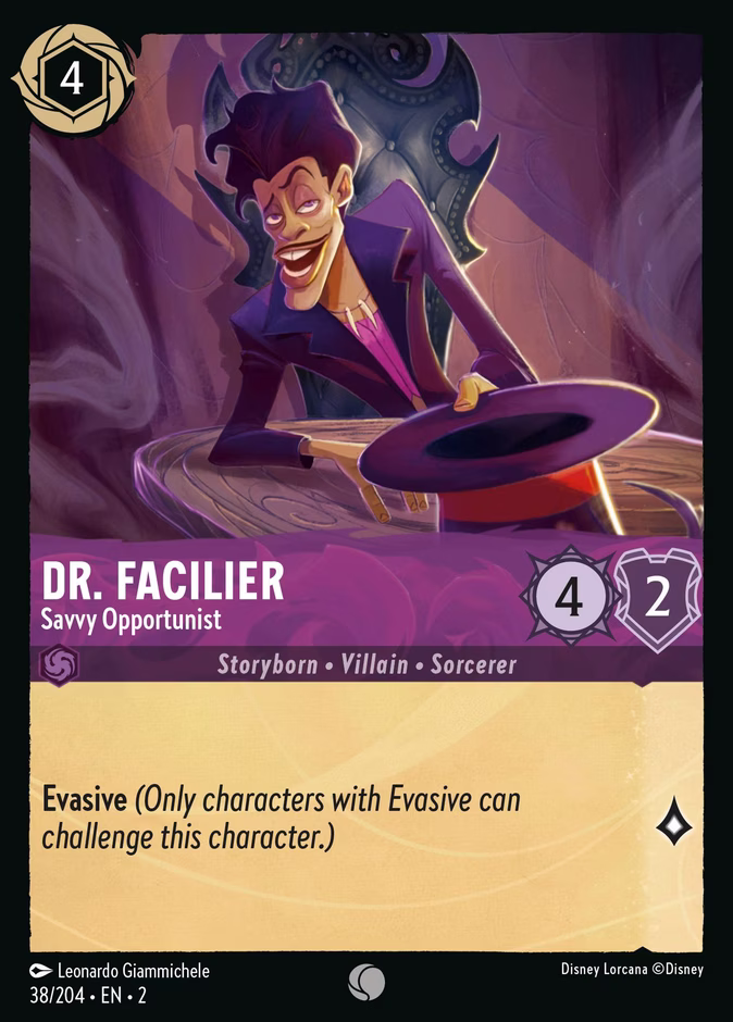 Dr. Facilier - Savvy Opportunist #38 (Common)