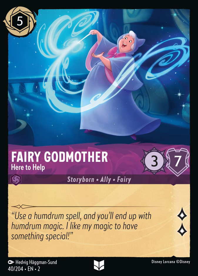 Fairy Godmother - Here to Help #40 (Uncommon)