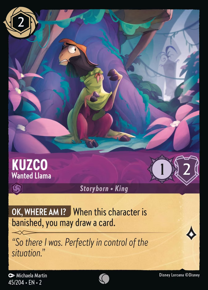 Kuzco - Wanted Llama #45 (Common)