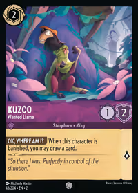 Kuzco - Wanted Llama #45 (Common)