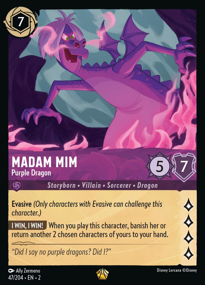 Madam Mim - Purple Dragon #47 (Legendary)