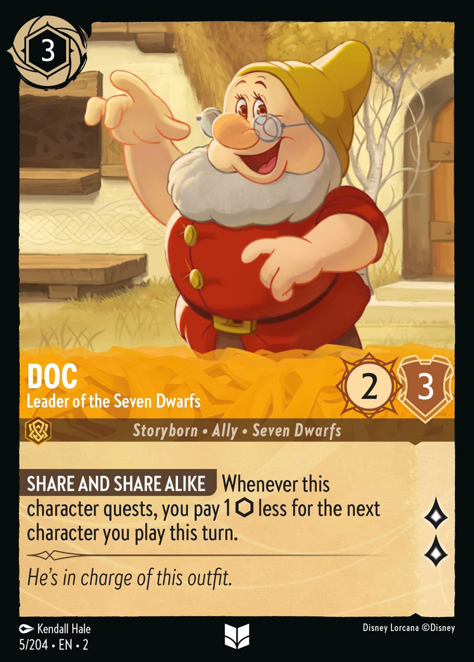 Doc - Leader of the Seven Dwarfs #5 (Uncommon)