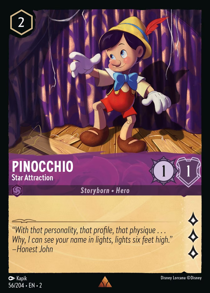 Pinocchio - Star Attraction #56 (Rare)