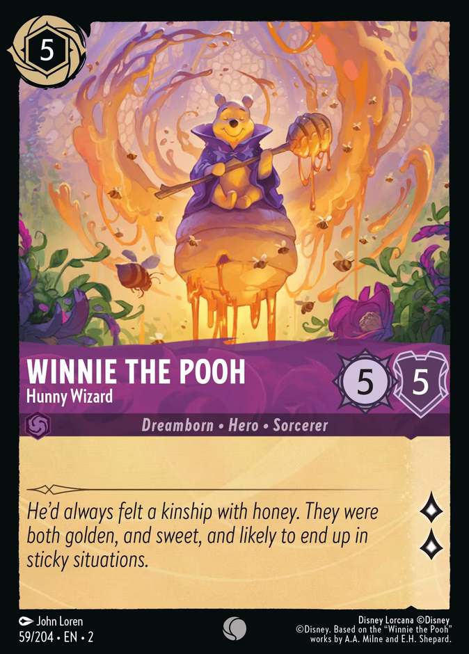 Winnie The Pooh - Hunny Wizard #59 (Common)