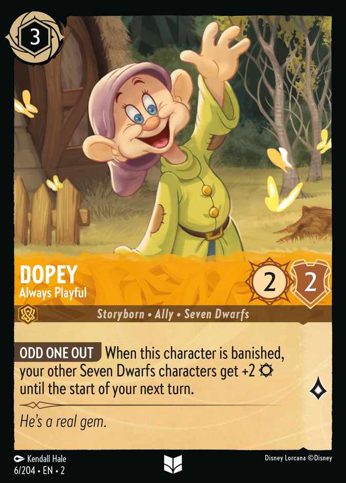 Dopey - Always Playful #6 (Uncommon)