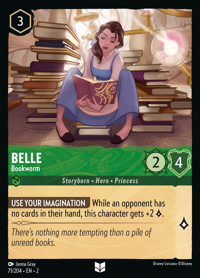 Belle - Bookworm #71 (Uncommon)
