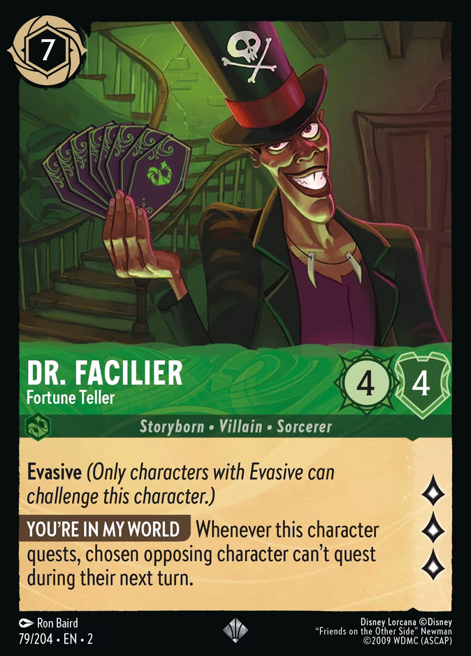 Dr. Facilier - Fortune Teller #79 (Super_rare)