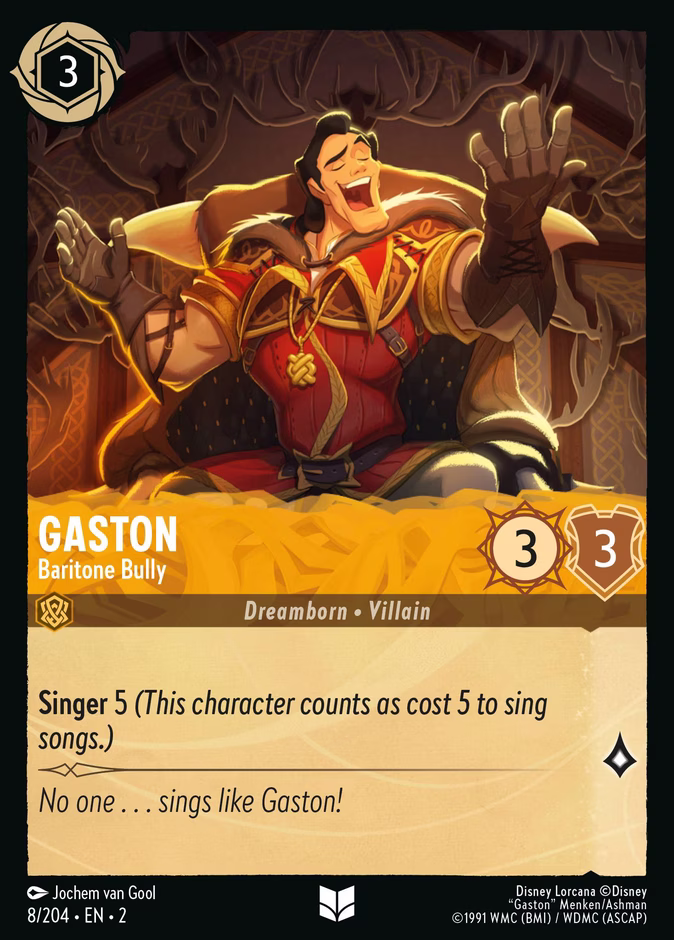Gaston - Baritone Bully #8 (Uncommon)