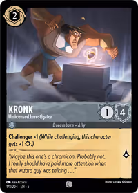 Kronk - Unlicensed Investigator #178 (Common)