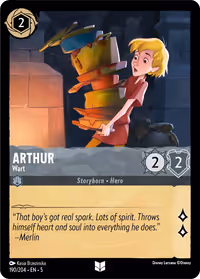 Arthur - Wart #190 (Uncommon)
