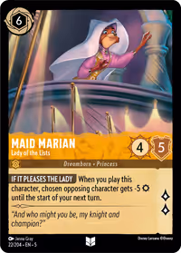 Maid Marian - Lady of the Lists #22 (Uncommon)