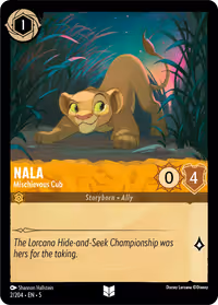 Nala - Mischievous Cub #2 (Uncommon)