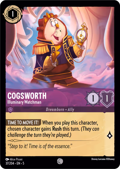 Cogsworth - Illuminary Watchman