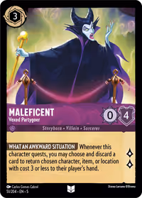 Maleficent - Vexed Partygoer #51 (Uncommon)