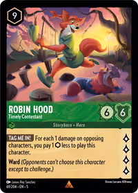 Robin Hood - Timely Contestant #69 (Rare)