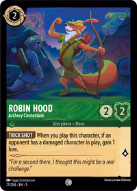 Robin Hood - Archery Contestant #77 (Common)