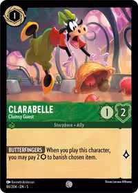 Clarabelle - Clumsy Guest #86 (Common)