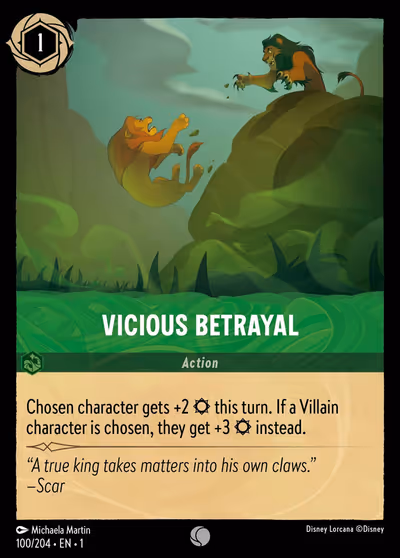 Vicious Betrayal