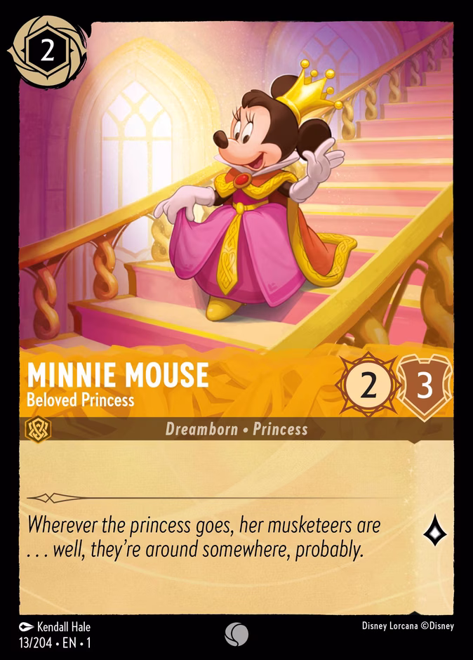 Minnie Mouse - Beloved Princess #13 (Common)