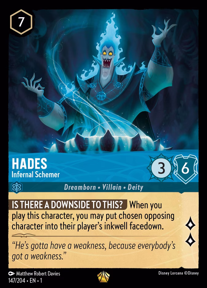 Hades - Infernal Schemer #147 (Legendary)