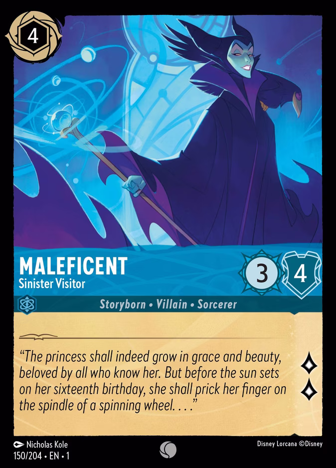 Maleficent - Sinister Visitor #150 (Common)