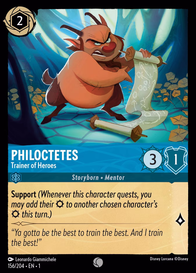 Philoctetes - Trainer of Heroes #156 (Common)