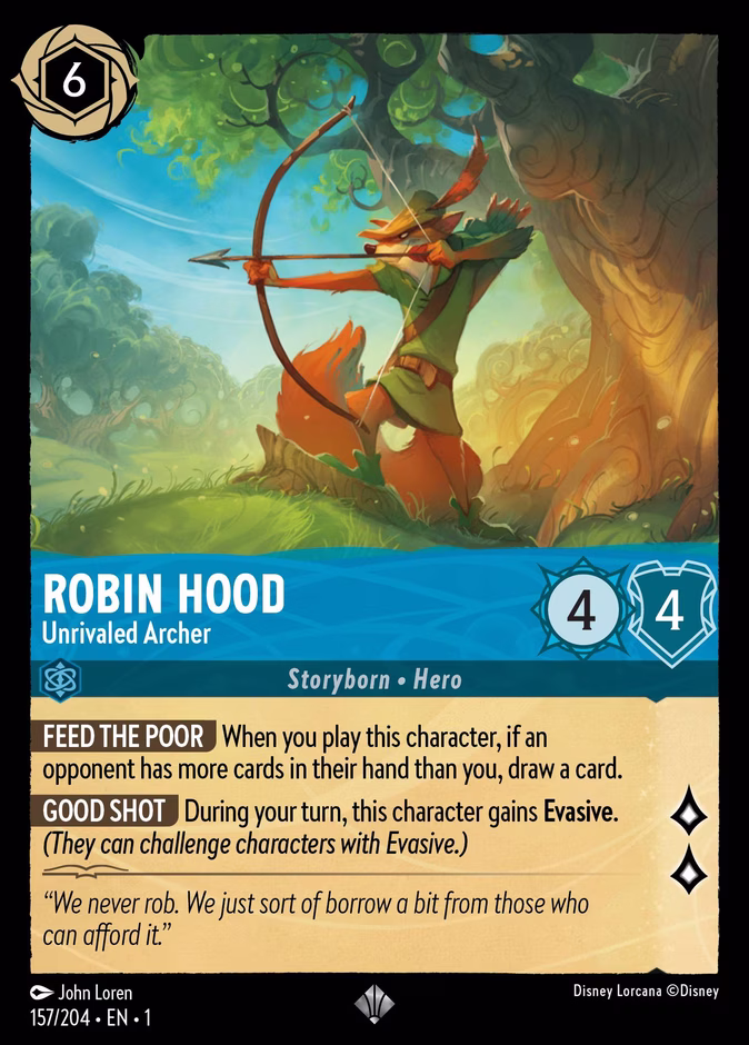 Robin Hood - Unrivaled Archer #157 (Super_rare)
