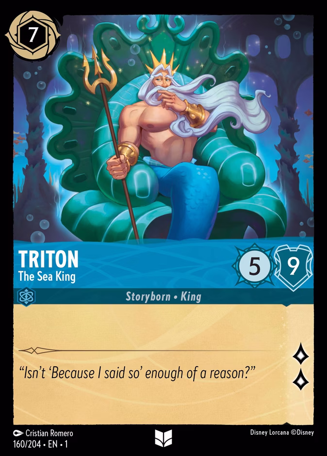 Triton - The Sea King #160 (Uncommon)